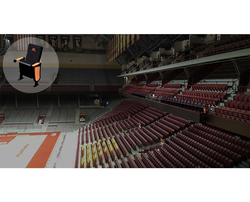 Gopher Volleyball Seating Chart