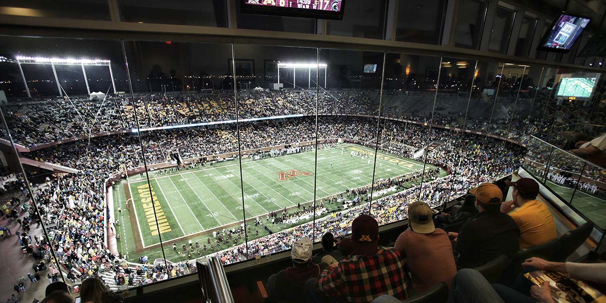 University Of Minnesota Tcf Bank Stadium Seating Chart