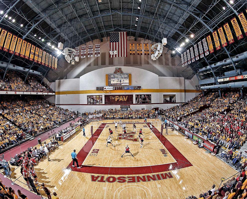 Minnesota Gopher Volleyball Seating Chart