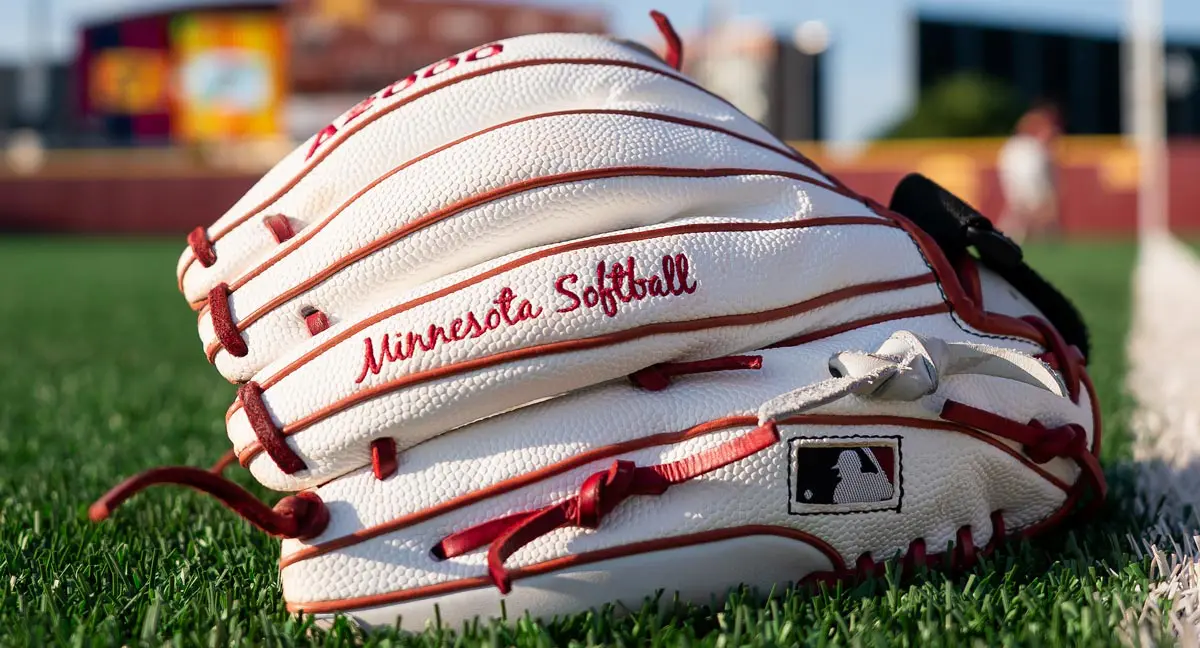softball on field