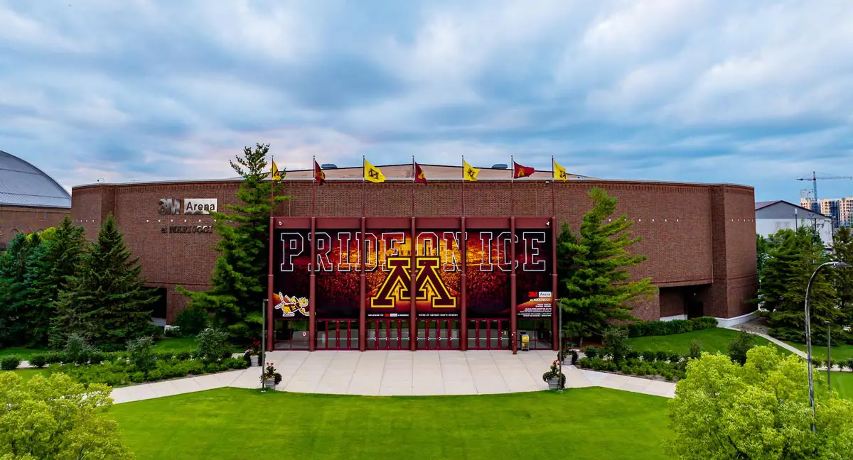 outside of arena