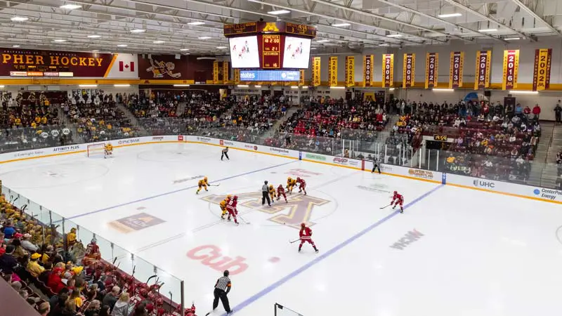 hockey players on the ice